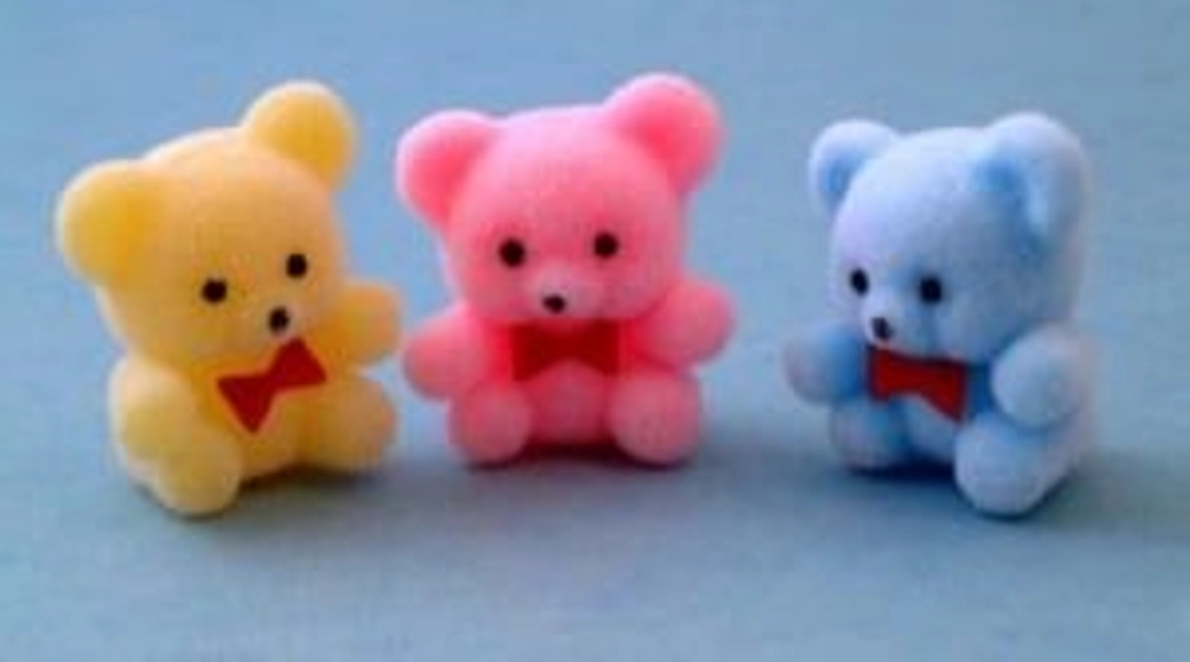 Teddies x 3 for 12th Scale Dolls House