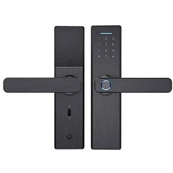 AI Home Tech 4 in 1 Fingerprint Smart Password Electronic Home Security Entry Door Lock