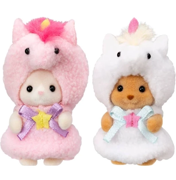 Sylvanian Families Baby Pair Colorful Unicorns Set