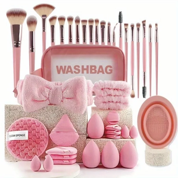 Brochas Maquillaje Profesional Y Herramientas Cosméticas 42p