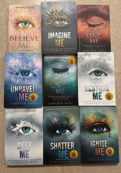 Tahereh Mafi Shatter Me Series Collection 9 Books Set Paperback