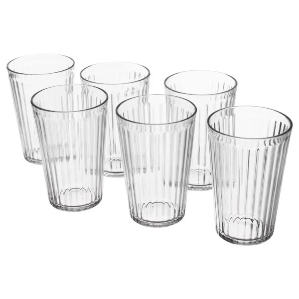 VARDAGEN Glass - clear glass 43 cl (15 oz)
