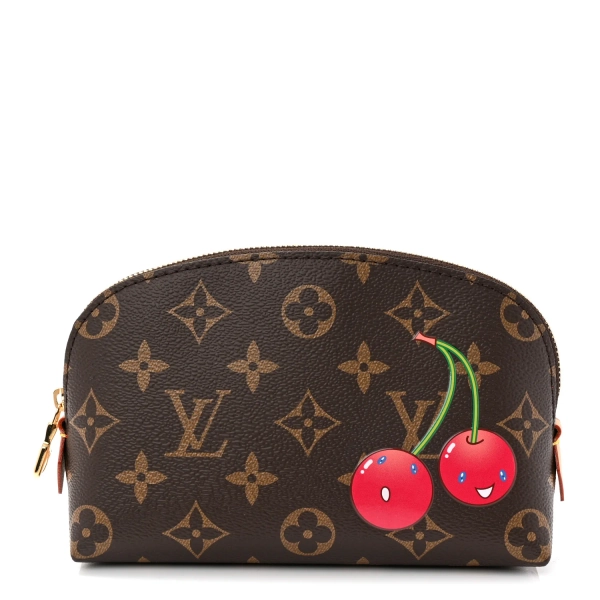 Louis Vuitton LV x TM Monogram Cerises Cosmetic Pouch PM