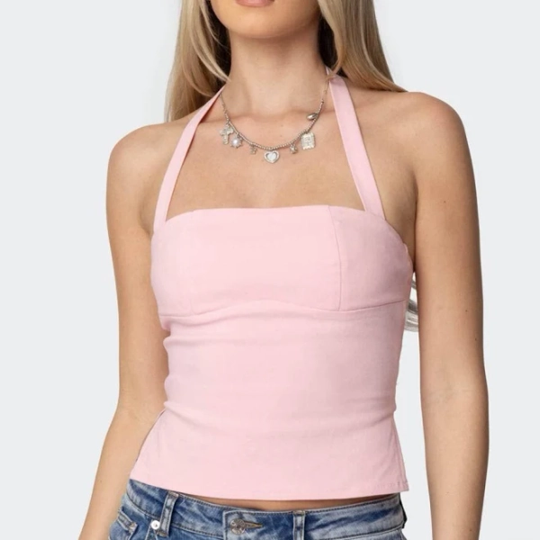 Edikted Women's Dara Halter Top