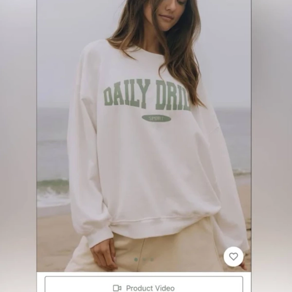 Daily Drills Oversized Sport Crew