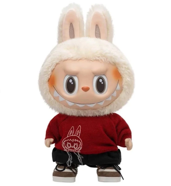 A figure "Pop Mart LABUBU BEST OF LUCK VINYL PLUSH DOLL " released in 2024, limited editions - Dope! Gallery