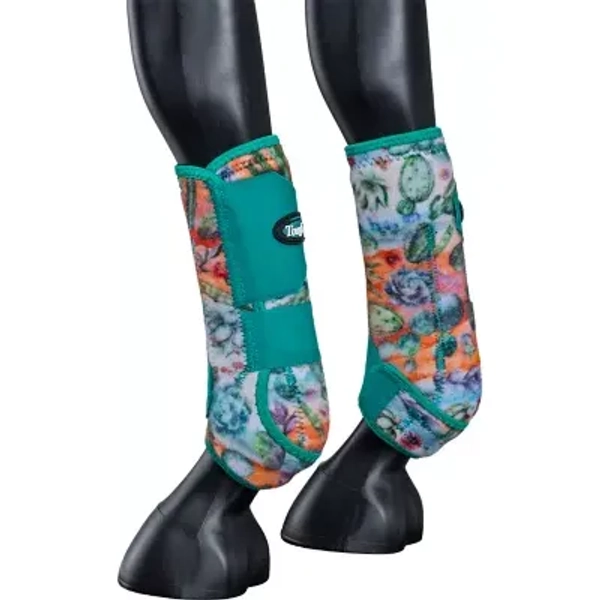 Tough1 Extreme Vented Sport Boots in Prints-Front