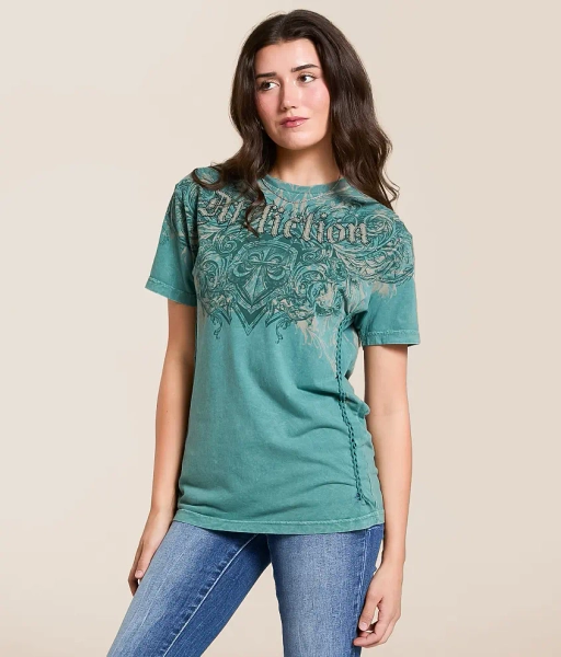 Small Sagebrush Green Lava Wash Residual Chaos T-Shirt