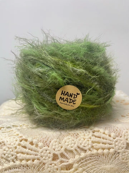 Forest Palette Deep Green Textured Art Yarn