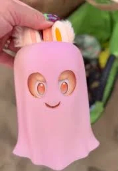 La-BOO-BOO: Ghost Costume for Labubu- Color Changing – Halloween Spirit Accessory