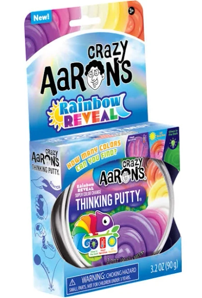 Crazy Aaron Rainbow Reveal Thinking Putty