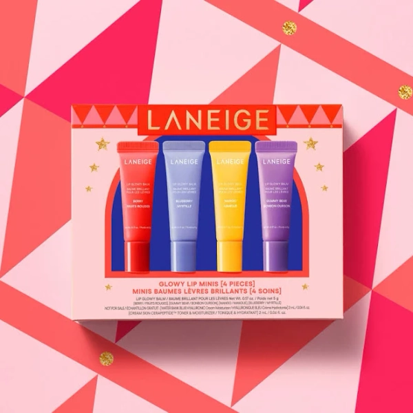 Laneige Glowy Lip Mini Lip Treatment Gift Set