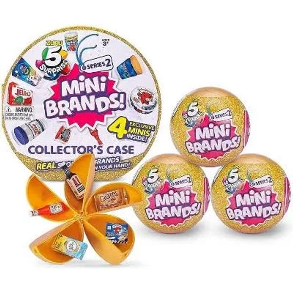 5 Surprise Mini Brands Series 2 Collector's Kit