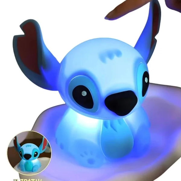 in Stock New Stitch Night Light - Kids Bedroom LED Sleep Lamp Cute Birthday Gift & Trendy Decor |