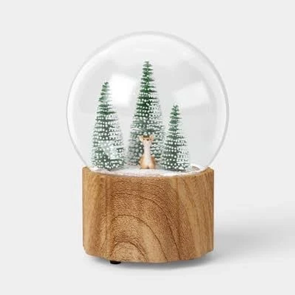 Threshold Tree Snow Globe Christmas