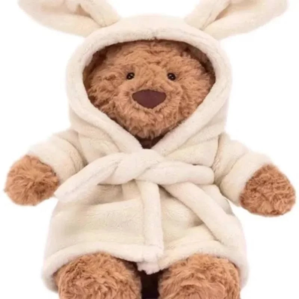 SS jellycat New Bartholomew Bear Series Plush Toys Eggplant Bear Love Bear Cute Plush Toy Baby