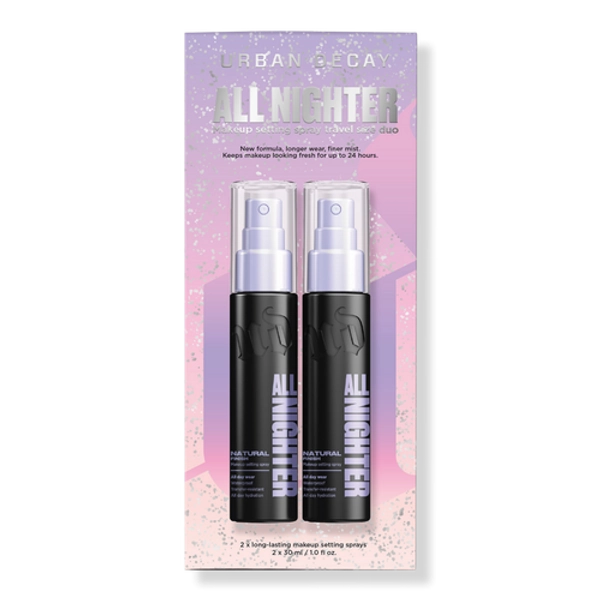 Mini All Nighter Setting Spray Travel Duo Holiday Gift Set