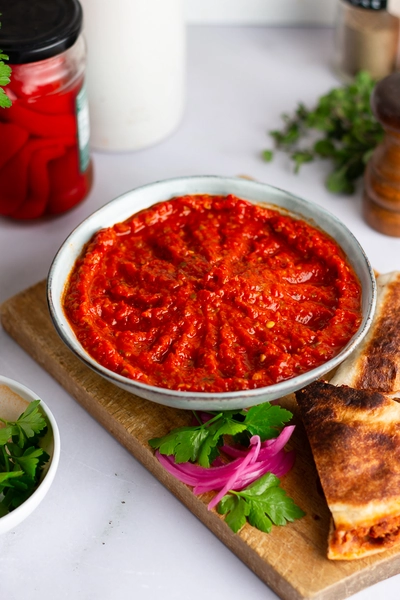 Poivronnade (dip de poivrons grillés)