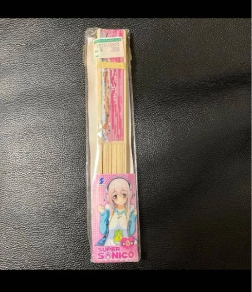 Super Sonico Nitroplus Folding Fan