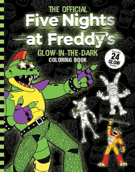 Five Nights at Freddy's Glow in the Dark Coloring Book by Scott Cawthon | Waterstones