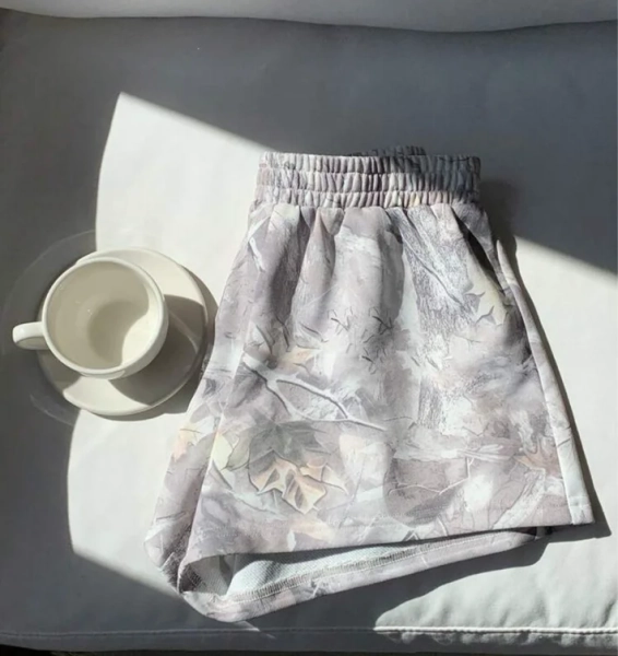 Camo shorts- size m