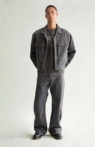 Blake Extreme Baggy Jeans Black Vintage Wash