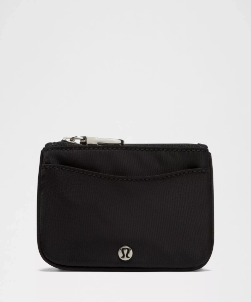 Clippable Card Holder - Black/Silver - ONE SIZE