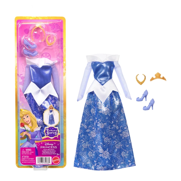 Disney Princess Enchanted Stories Aurora Clothing, Blue Fashion & Accessories, Inspired by Movie - Walmart.com