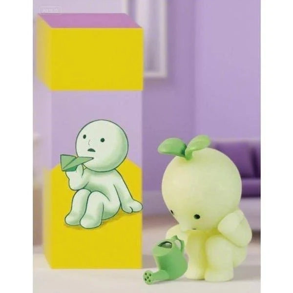 Assorted Blind Box Collectible, Glow in The Dark Sunday Series, Random Style Figure, Reusable & Unique Design, 1 Pack Mystery Toy for Kids and Adults