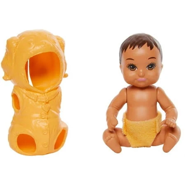 Babysitters Inc Barbie Doll Baby Removable Puppy Onesie Costume