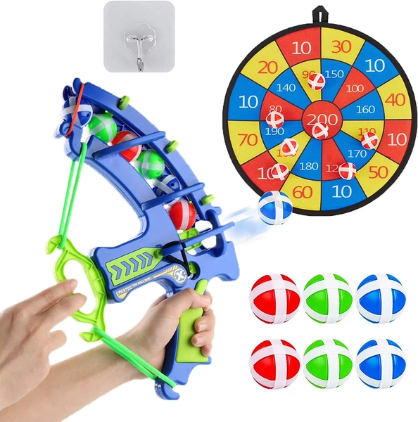 Bow and Arrow for Kids 4-6 Kids Youth Sticky Balls Bow and Arrow Toy Archery Toy Set Outside Outdoor Toys Family Games Sports Toys Gifts Ideas for Kids Age 8 9 10 11 12 13 14 Year Old Boys