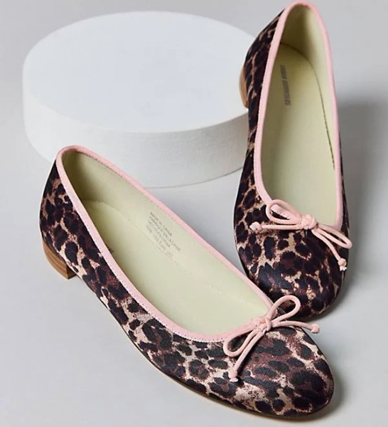 Urban Outfitters Lucy Satin Ballet Flats