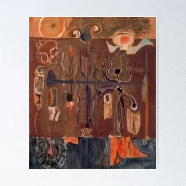 Fantasy print of the famous artist mark rothko  Poster