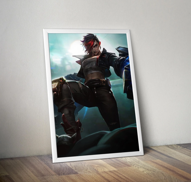 Arcane Brawler Vi Poster | Arcane Vi Video Game Poster | Gaming Poster | Game Poster | Gamer Poster Gift | Wall Decor | Game Print | Room