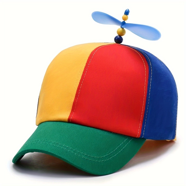 Adjustable Women's Baseball Cap - Colorful, Sun-Protective Polyester Hat for Outdoor Activities & Beach Parties