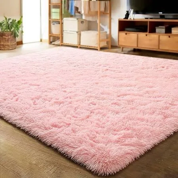 Lochas Soft Indoor Modern Area Rugs Fluffy Living Room Bedroom Home Decor Nursery Rug