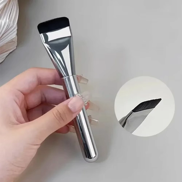 1Pcs/set One Line Foundation Brush Makeup Palette Set Foundation Cream Mixing Tool Nail Art Makeup Cosmetic Novice Makeup Tool - AliExpress 66