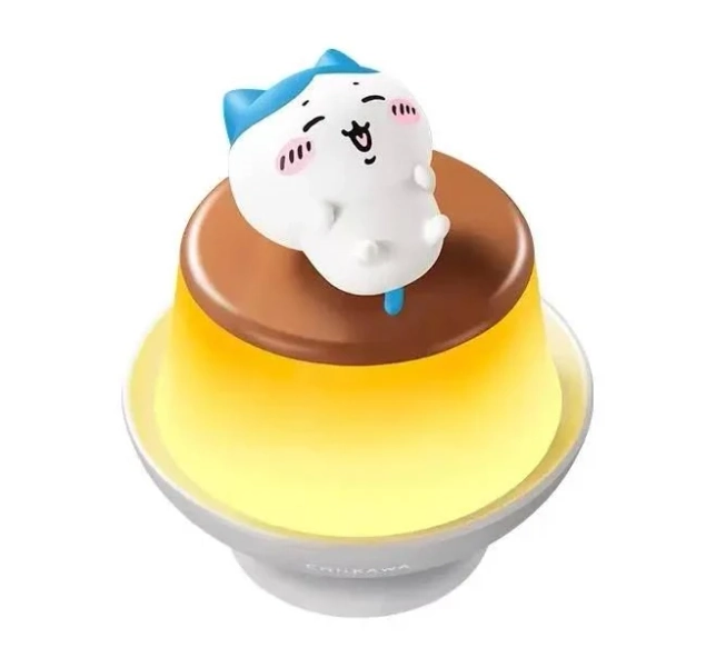 Martube Chiikawa Pudding Lamp Desktop Ornaments Toys Birthday Gifts Kawaii Hachiware Usagi Atmosphere Lamp Valentine'S Day