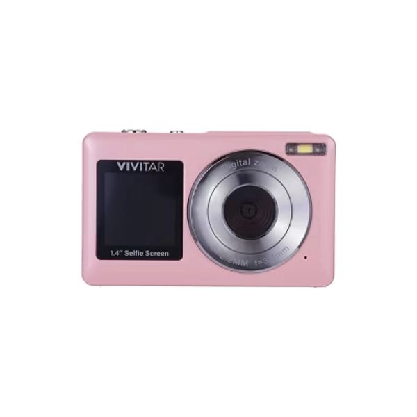 Vivitar SnapShot Duo Digital Camera - Petal Pink