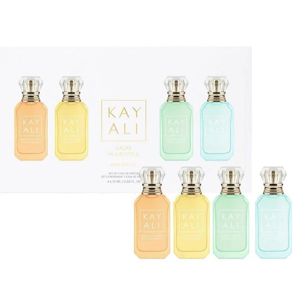 Huda Beauty Kayali Vacation In A Bottle Mini Perfume Set