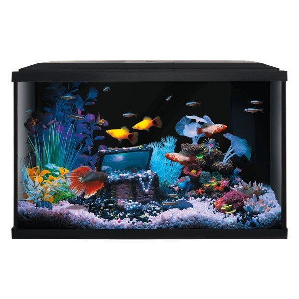 Top Fin® Colorflow™ Aquarium Starter Kit with 7 Color-Changing LEDs