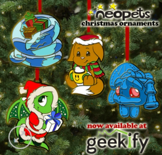 Neopets – Christmas Ornaments V2 (Officially Licensed) - Geekify