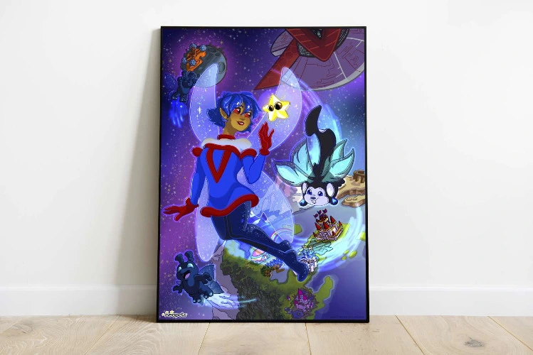 Neopets – Space Faerie Mira Poster (Officially Licensed) - Geekify