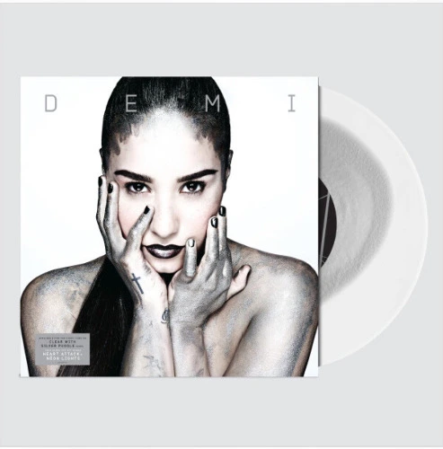 DEMI LOVATO Self Titled S/T LP Clear W/Silver Puddle Hollywood -  eBay