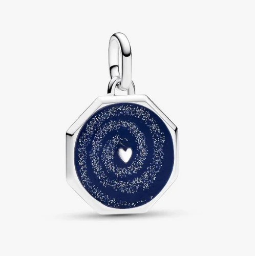 Pandora ME Galaxy Heart Medallion Charm - Pandora