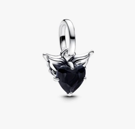 Winged Heart Mini Dangle Charm - Pandora