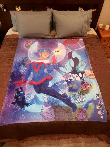 Neopets – Space Faerie Fleece Blanket (Officially Licensed) - Geekify