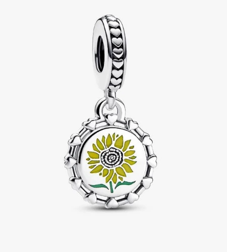 Sunflower Dangle Charm - Pandora