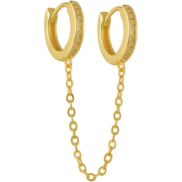Pretty Girl Gold Earrings