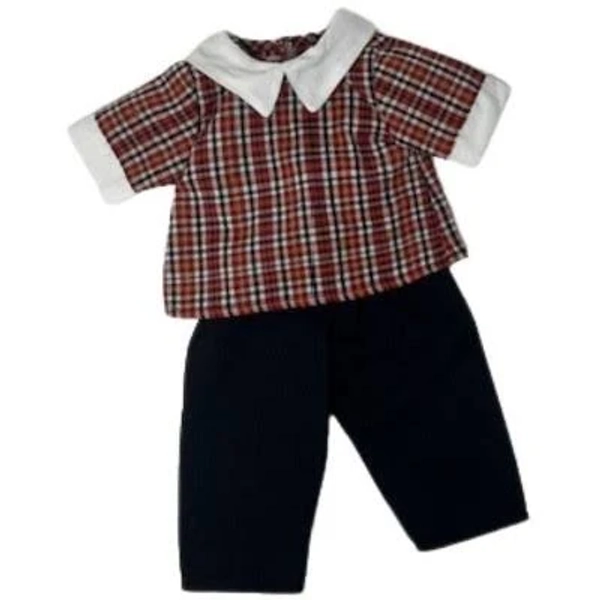 Doll Clothes Superstore Handmade Plaid Short Outfit